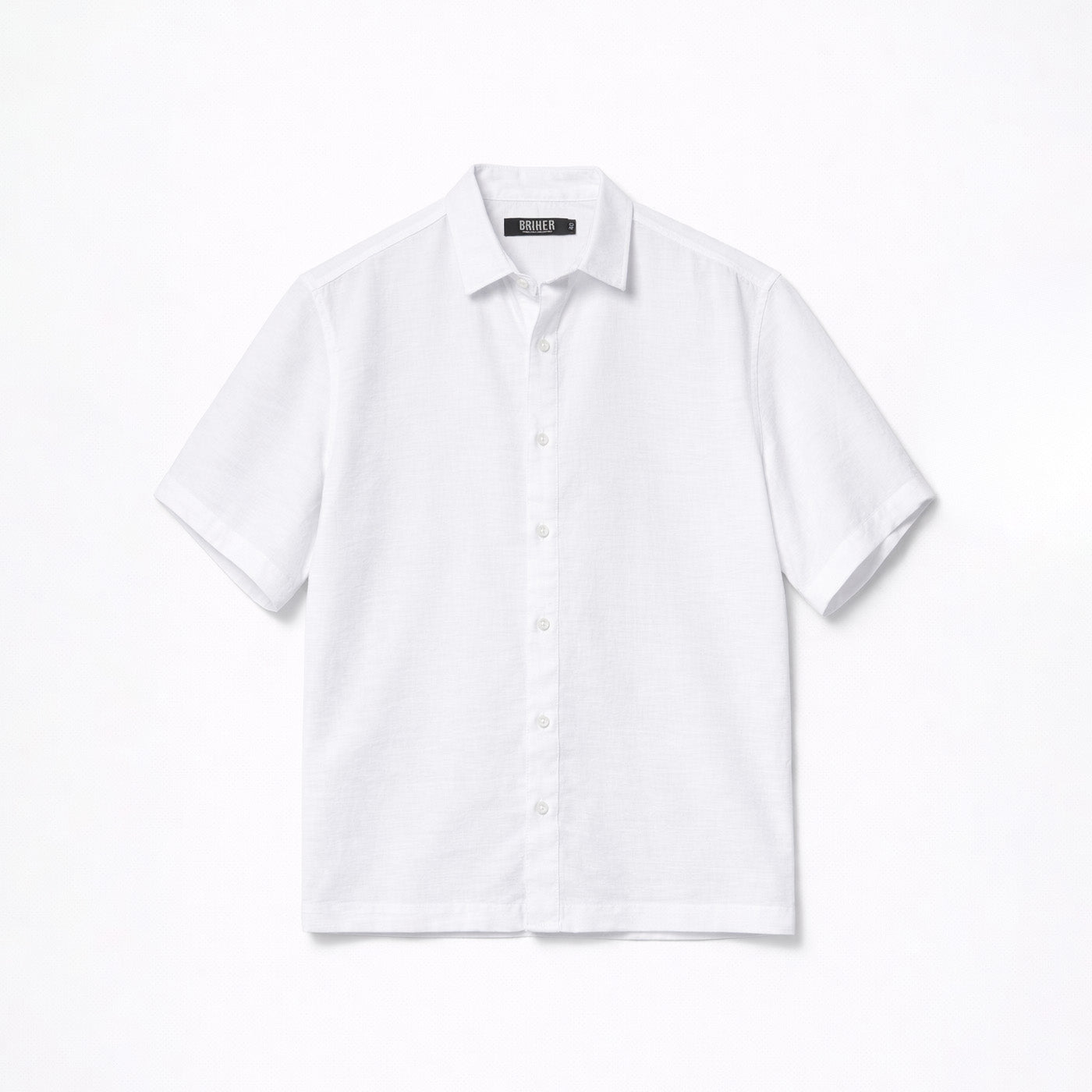 Camisa Lino Arrugado Rígido