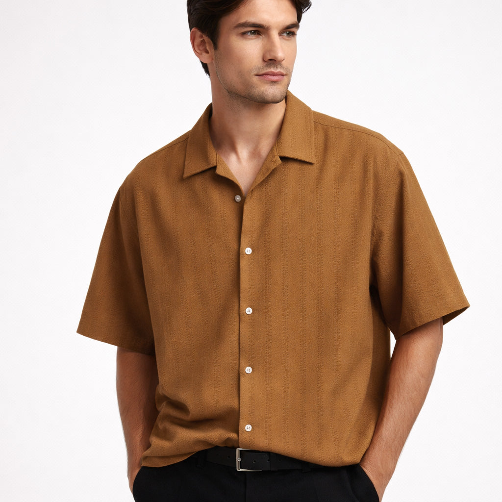 Camisa "MILO" Crochet Liso