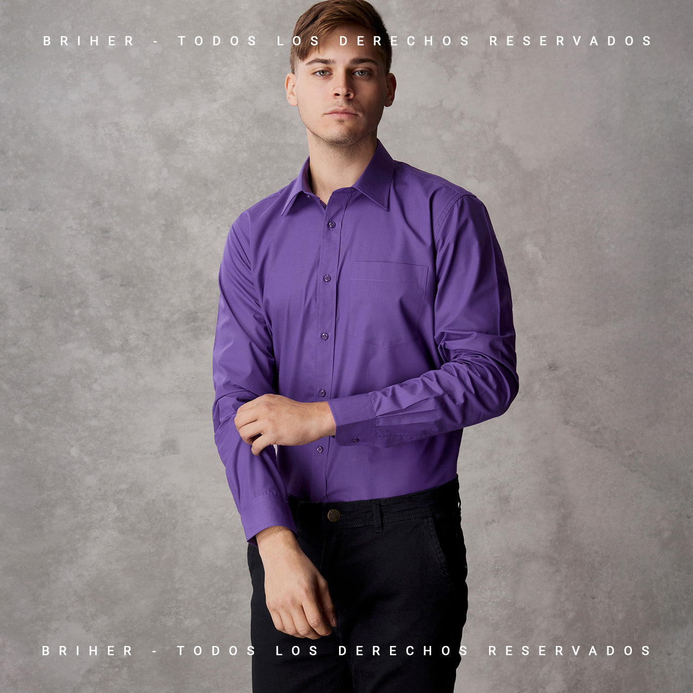 Camisa de Vestir Con bolsillo