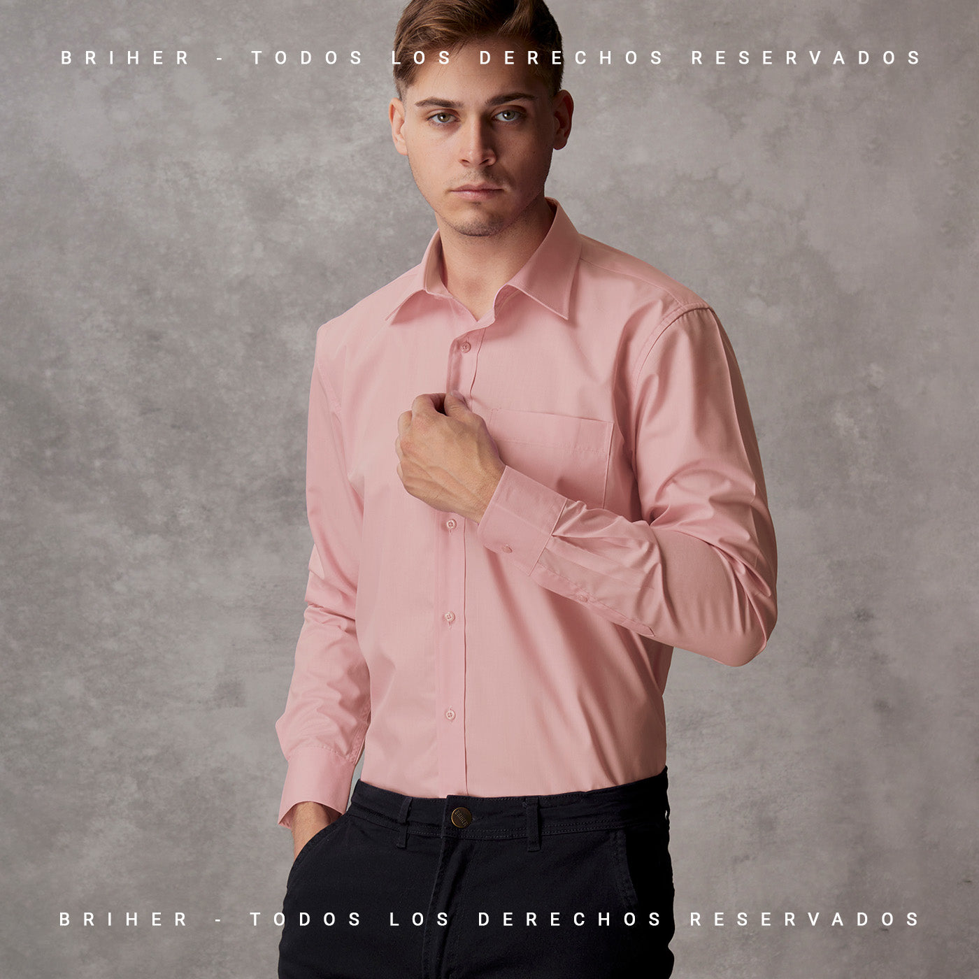 Camisa de Vestir Con bolsillo