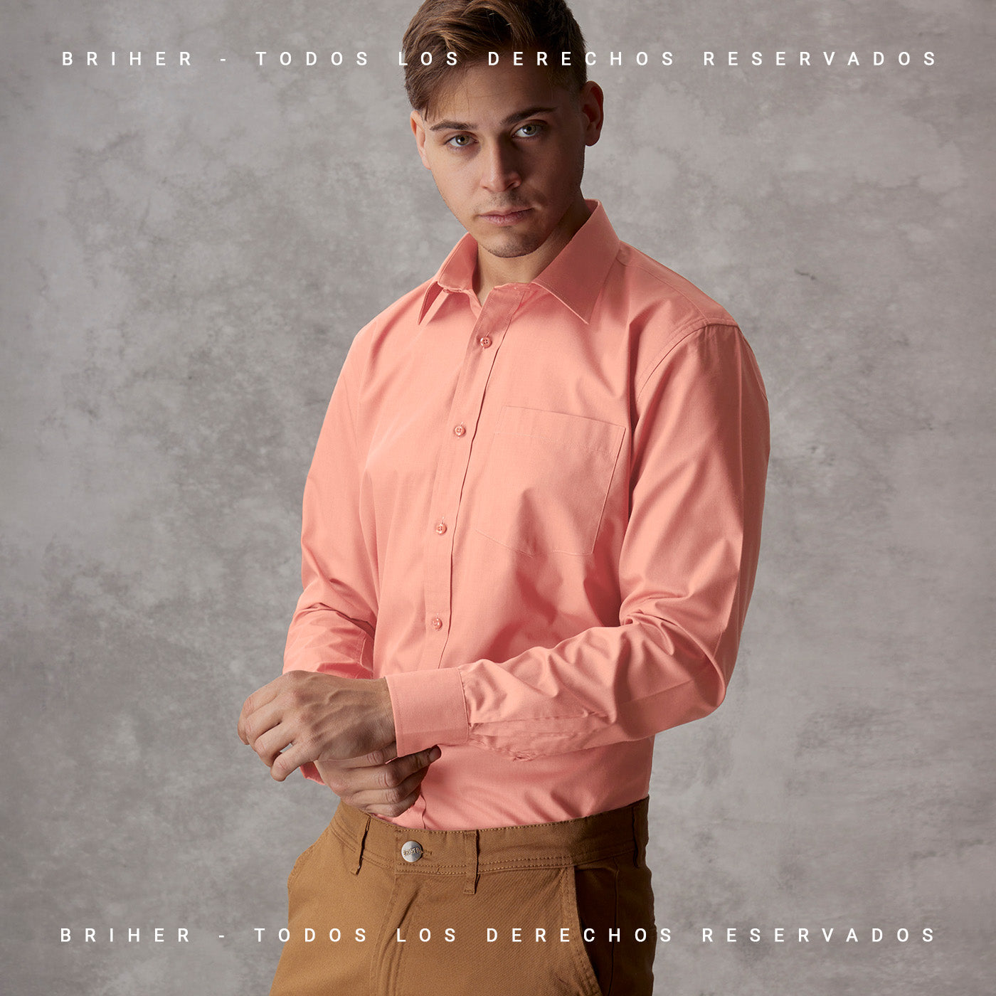 Camisa de Vestir Con bolsillo