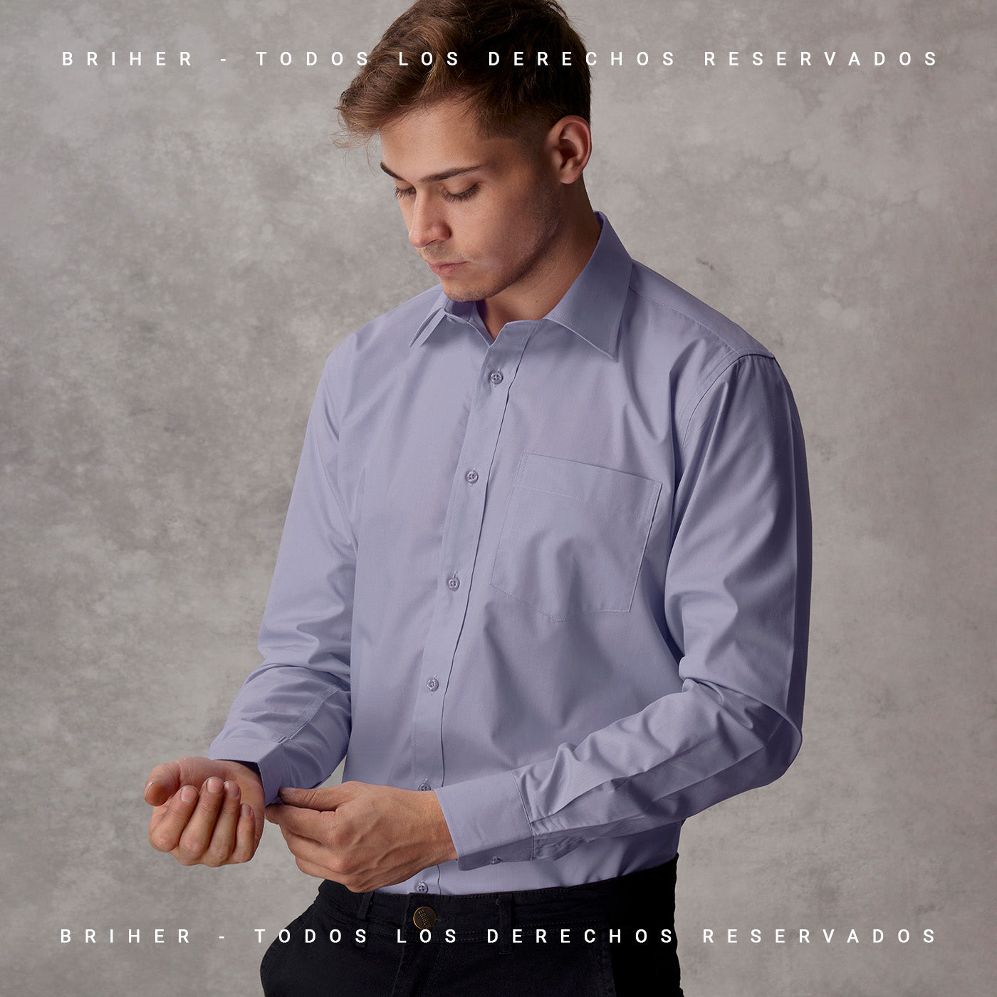 Camisa de Vestir Con bolsillo