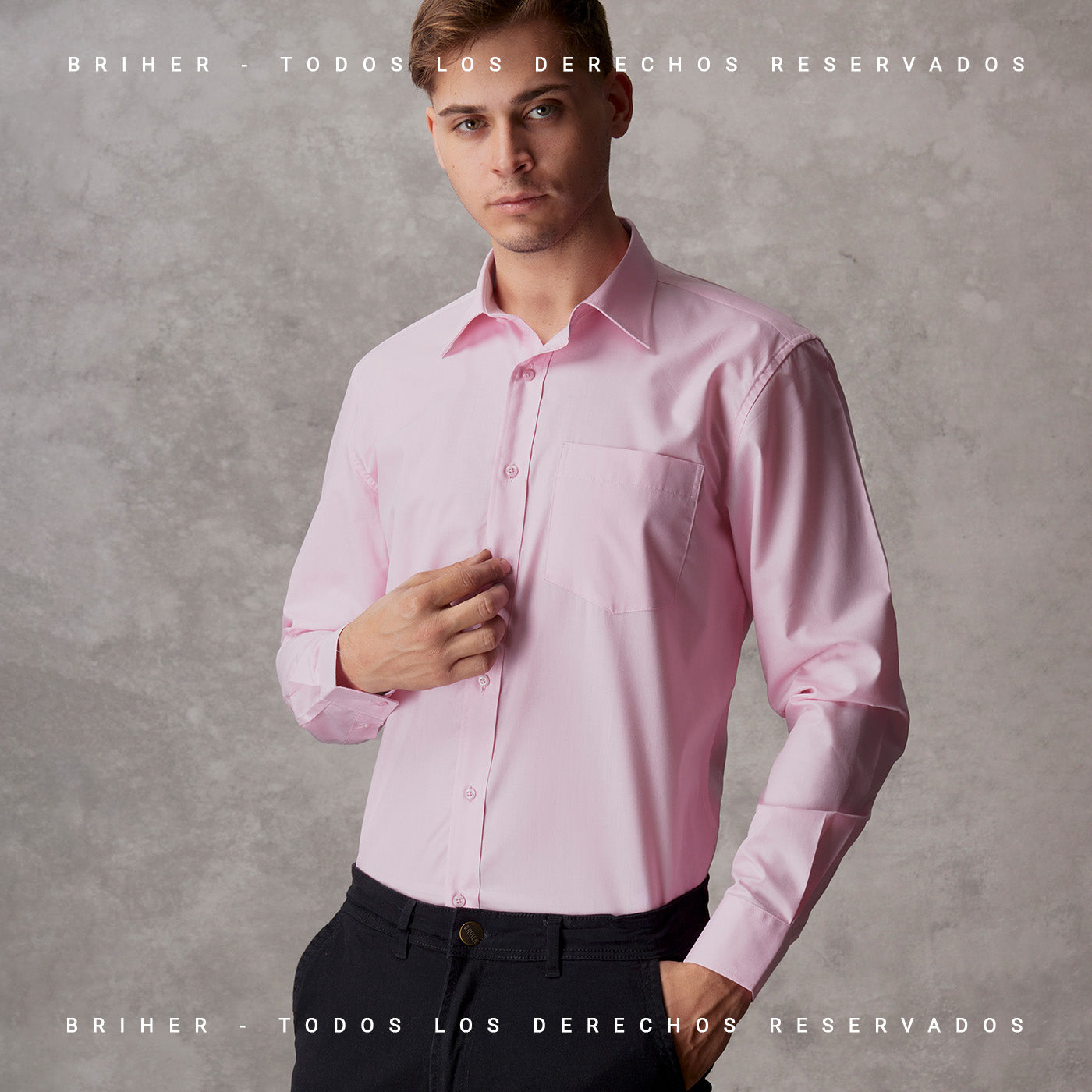 Camisa de Vestir Con bolsillo