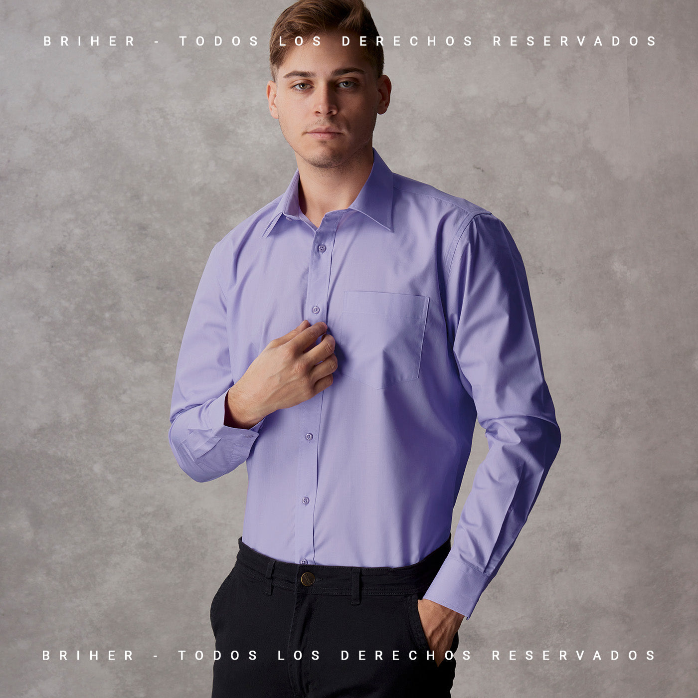 Camisa de Vestir Con bolsillo