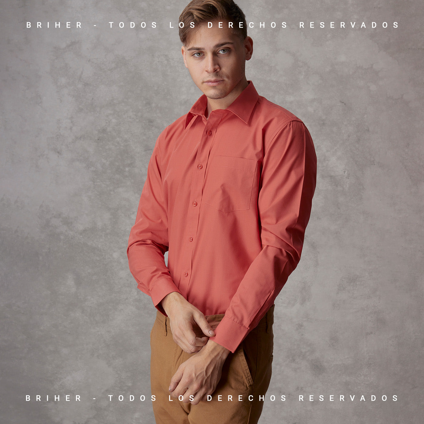 Camisa de Vestir Con bolsillo