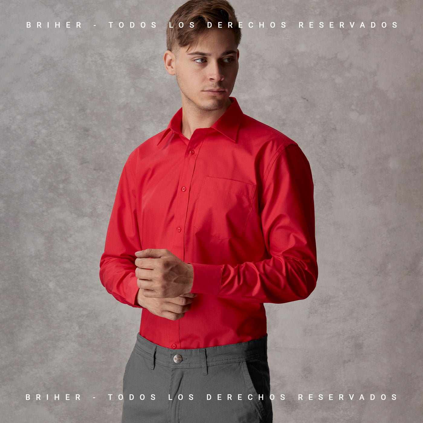 Camisa de Vestir Con bolsillo