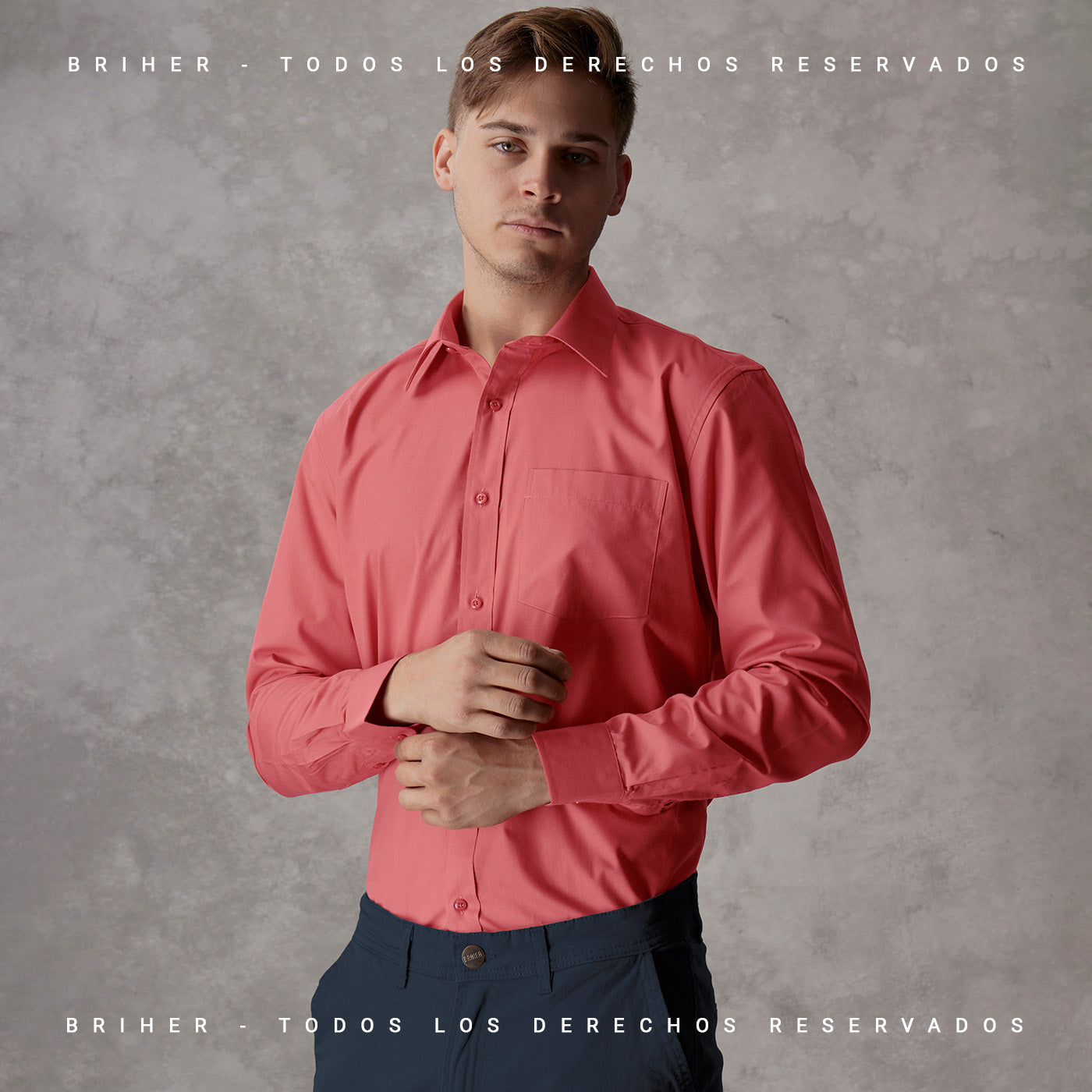 Camisa de Vestir Con bolsillo