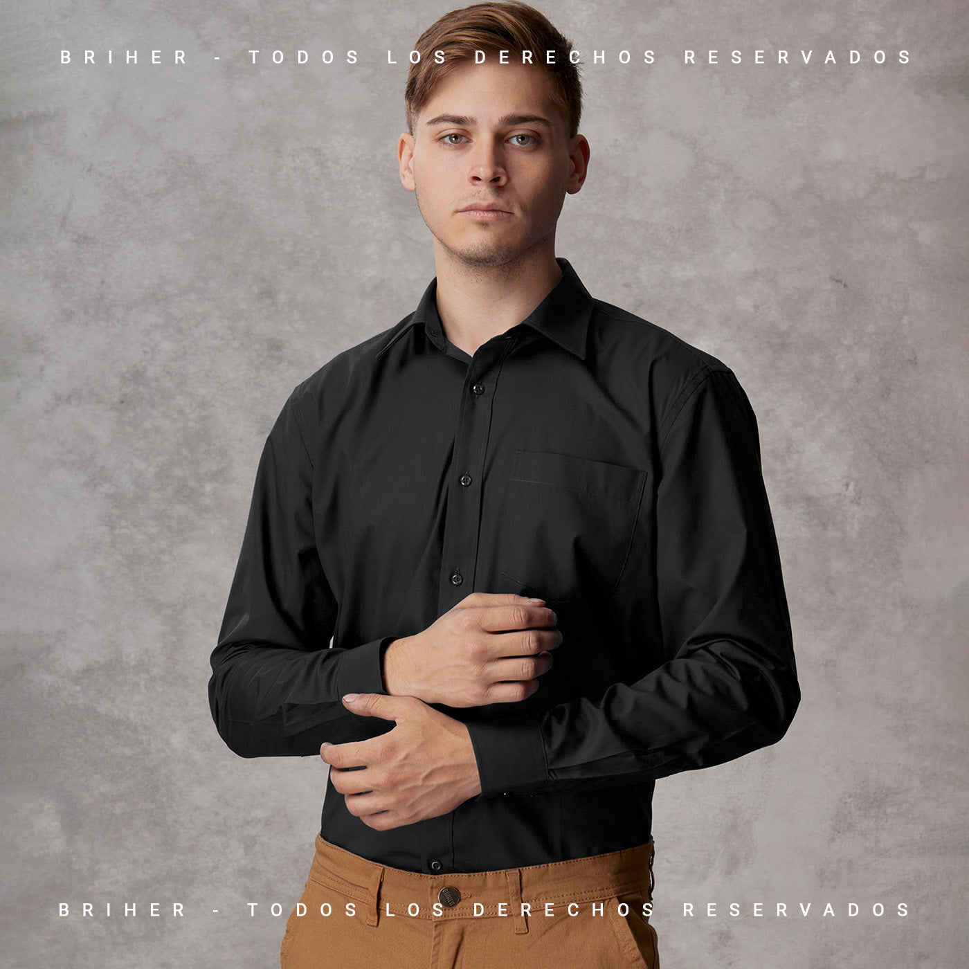 Camisa de Vestir Con bolsillo