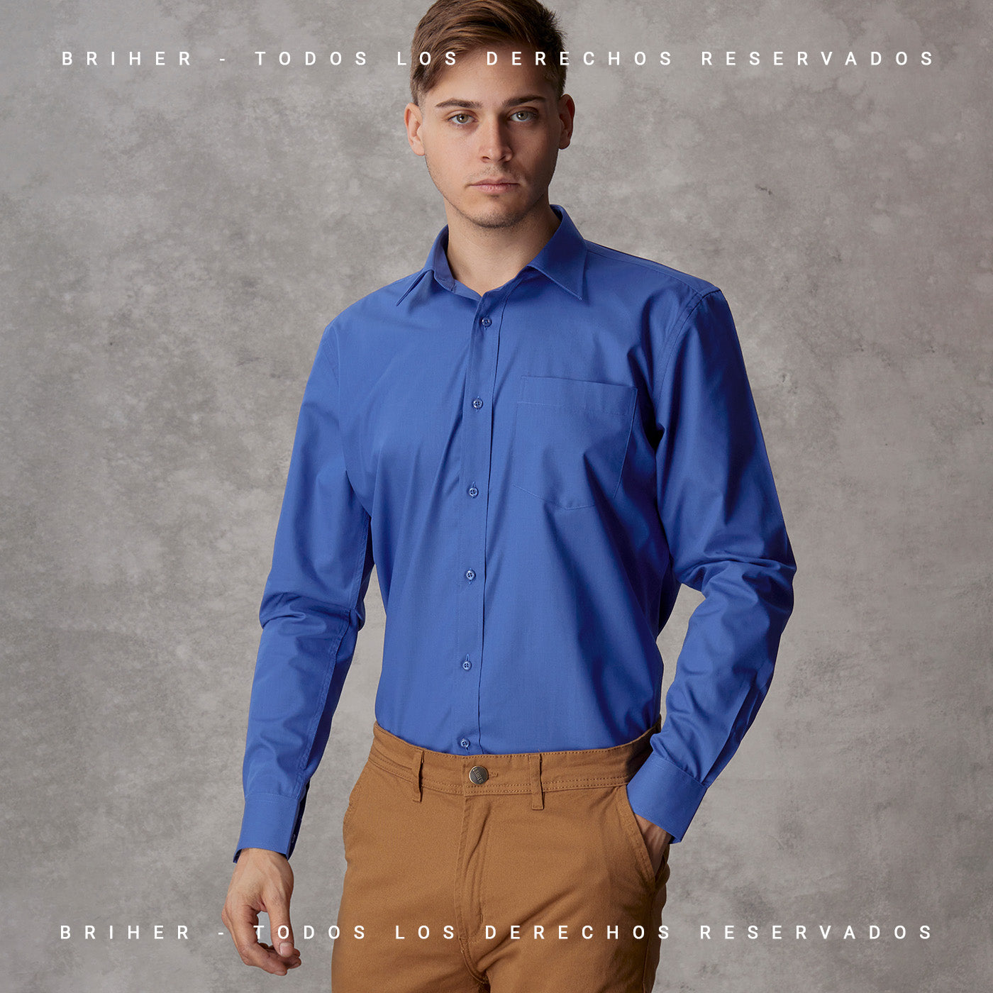 Camisa de Vestir Con bolsillo