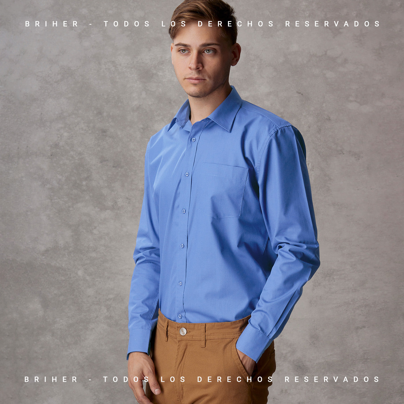 Camisa de Vestir Con bolsillo