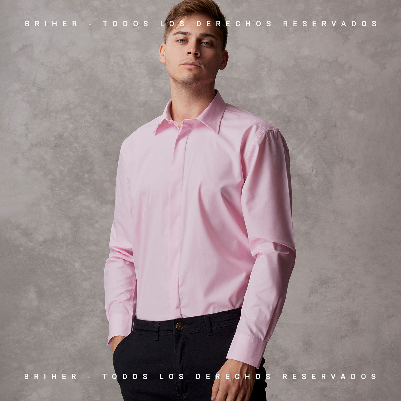 Camisa de Vestir Con Tapa Carterón