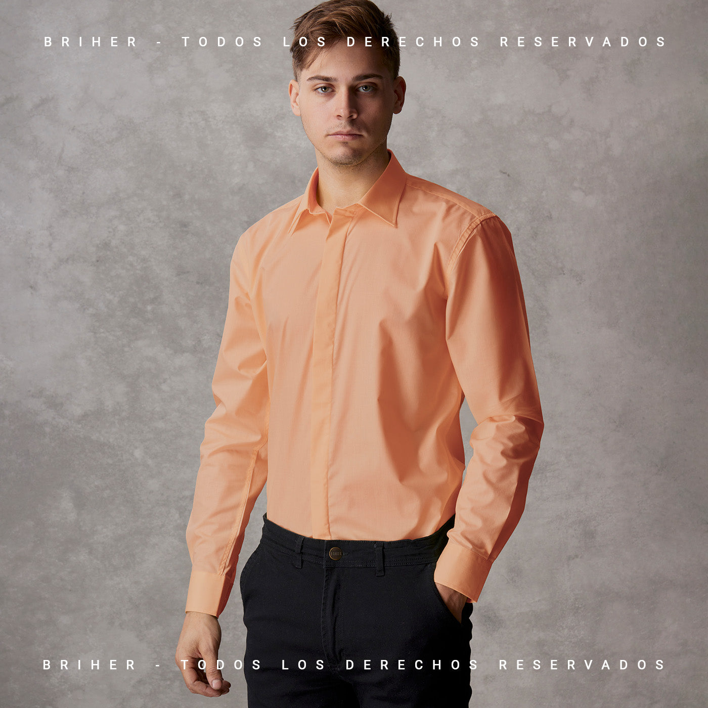 Camisa de Vestir Con Tapa Carterón