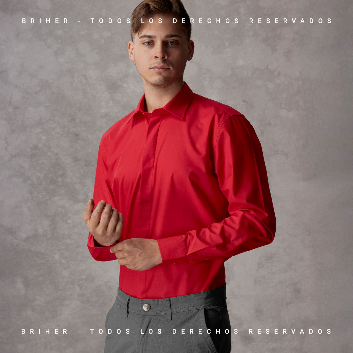 Camisa de Vestir Con Tapa Carterón