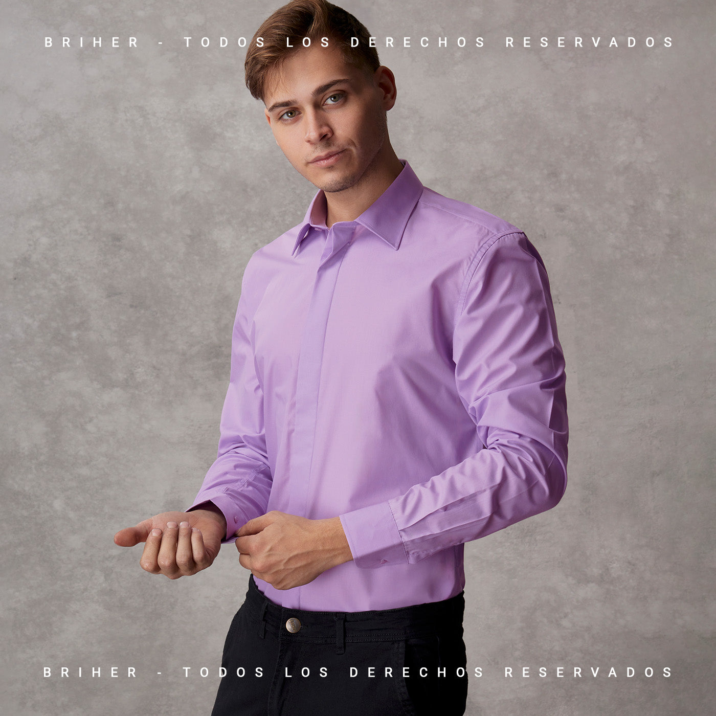 Camisa de Vestir Con Tapa Carterón