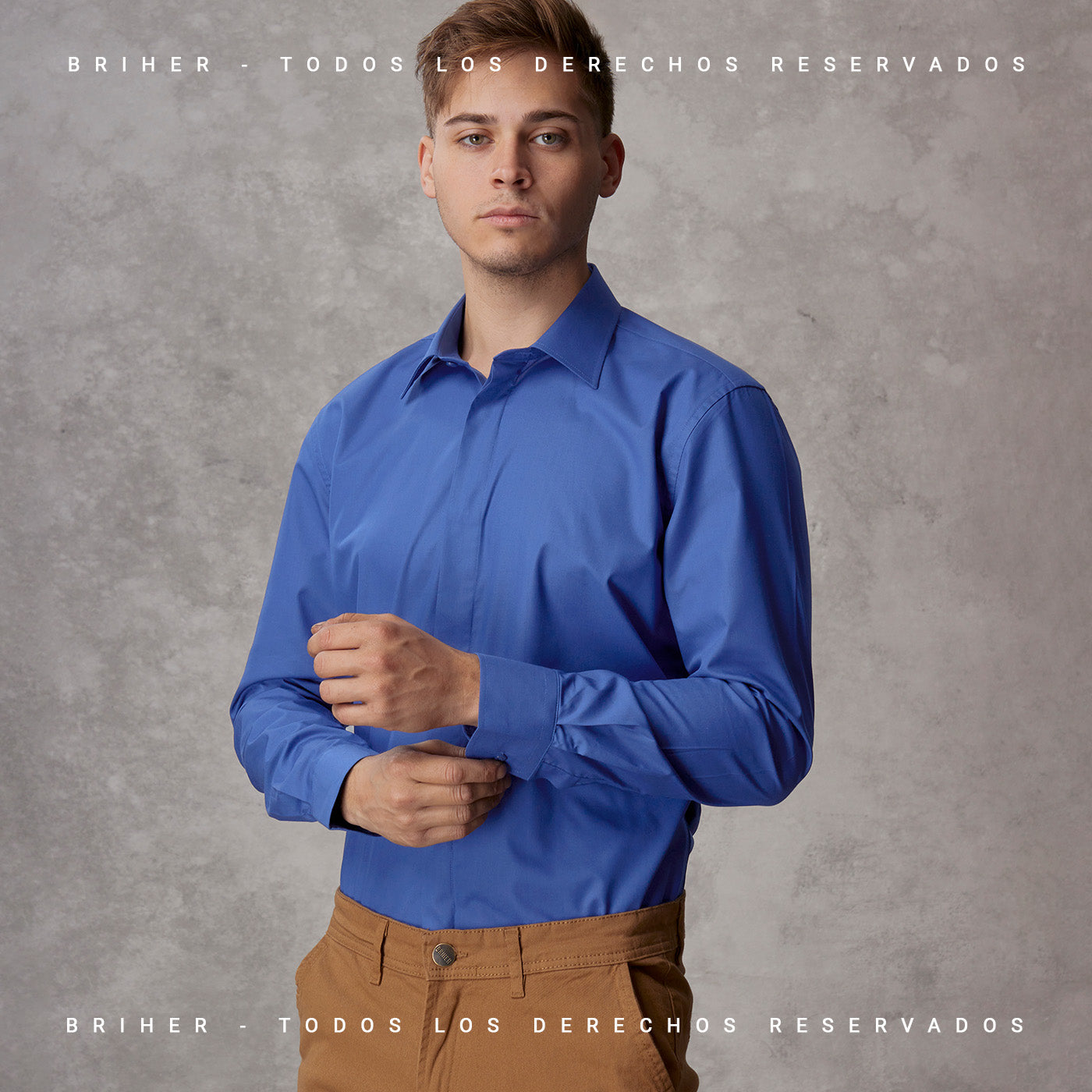 Camisa de Vestir Con Tapa Carterón