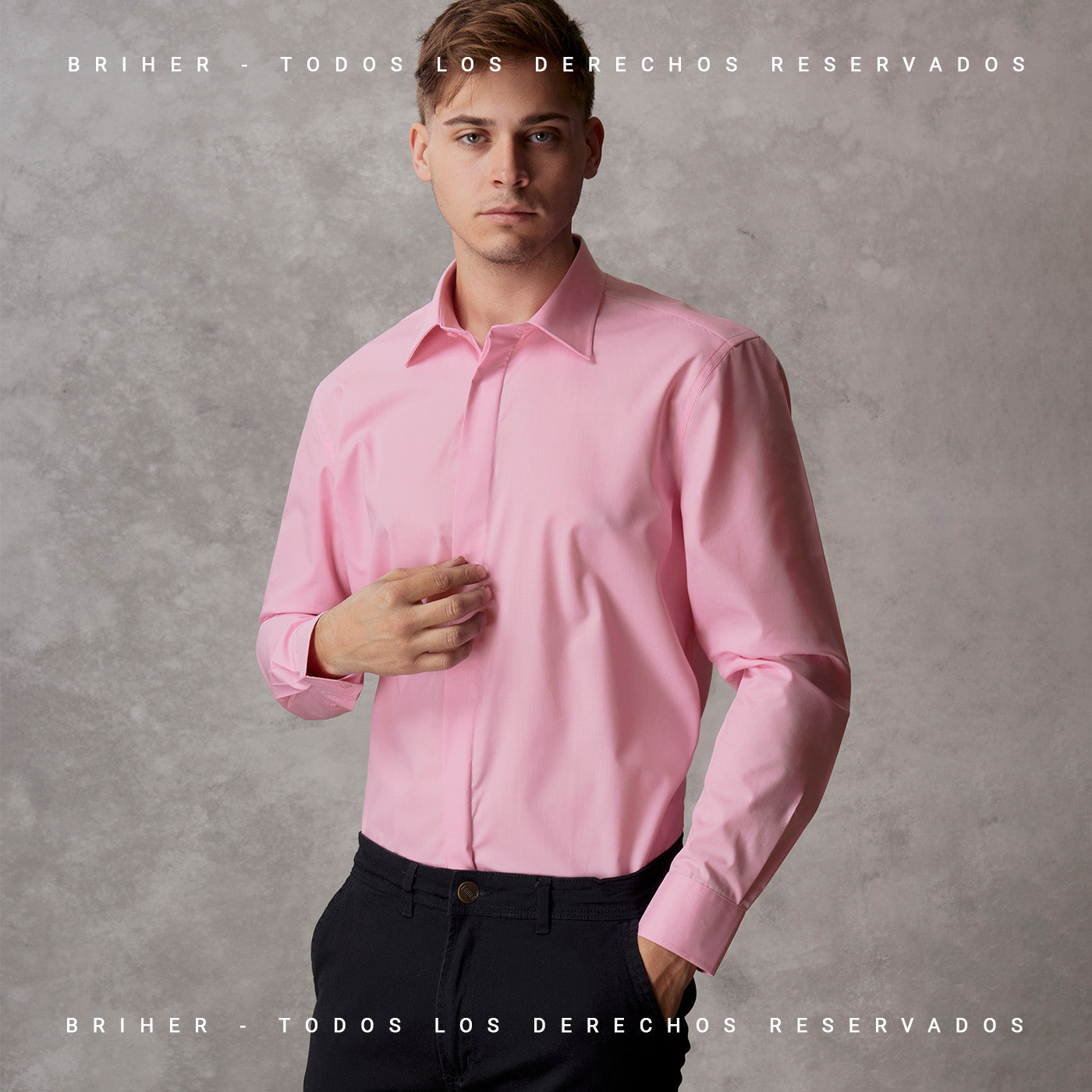 Camisa de Vestir Con Tapa Carterón