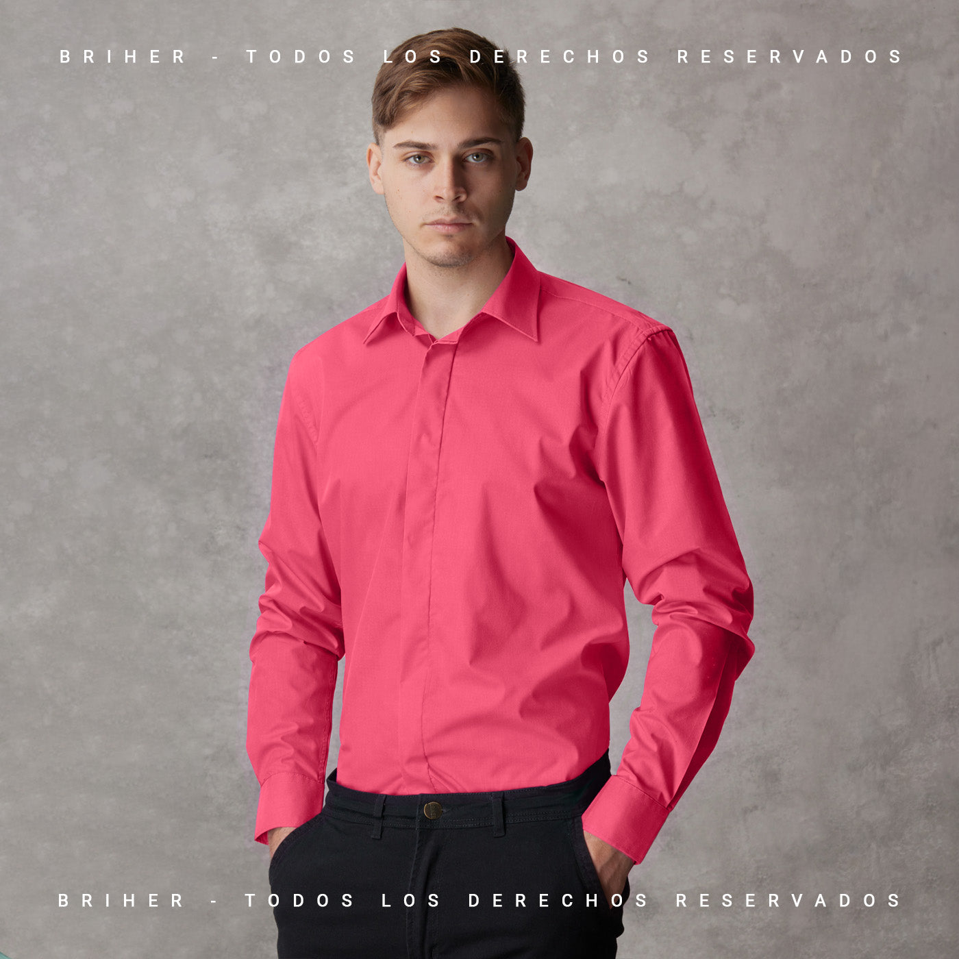 Camisa de Vestir Con Tapa Carterón